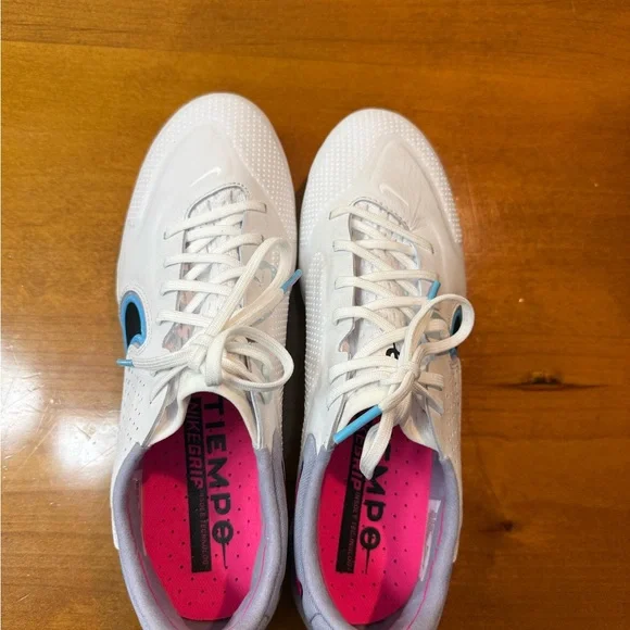Nike Tiempo Legend 9 Elite FG White and Baltic Blue